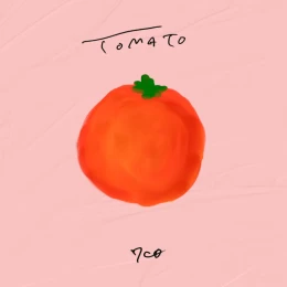 Album cover for 'TOMATO' by 7co