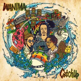 Album cover for 'Natsuake' by WANIMA